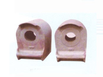 Rudder system cast steel parts